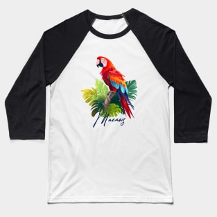 Scarlet Macaws Baseball T-Shirt